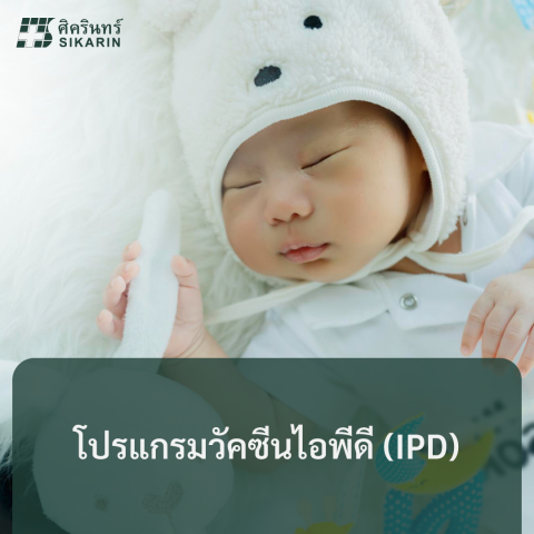 โปรแกรมวัคซีนไอพีดี (IPD)